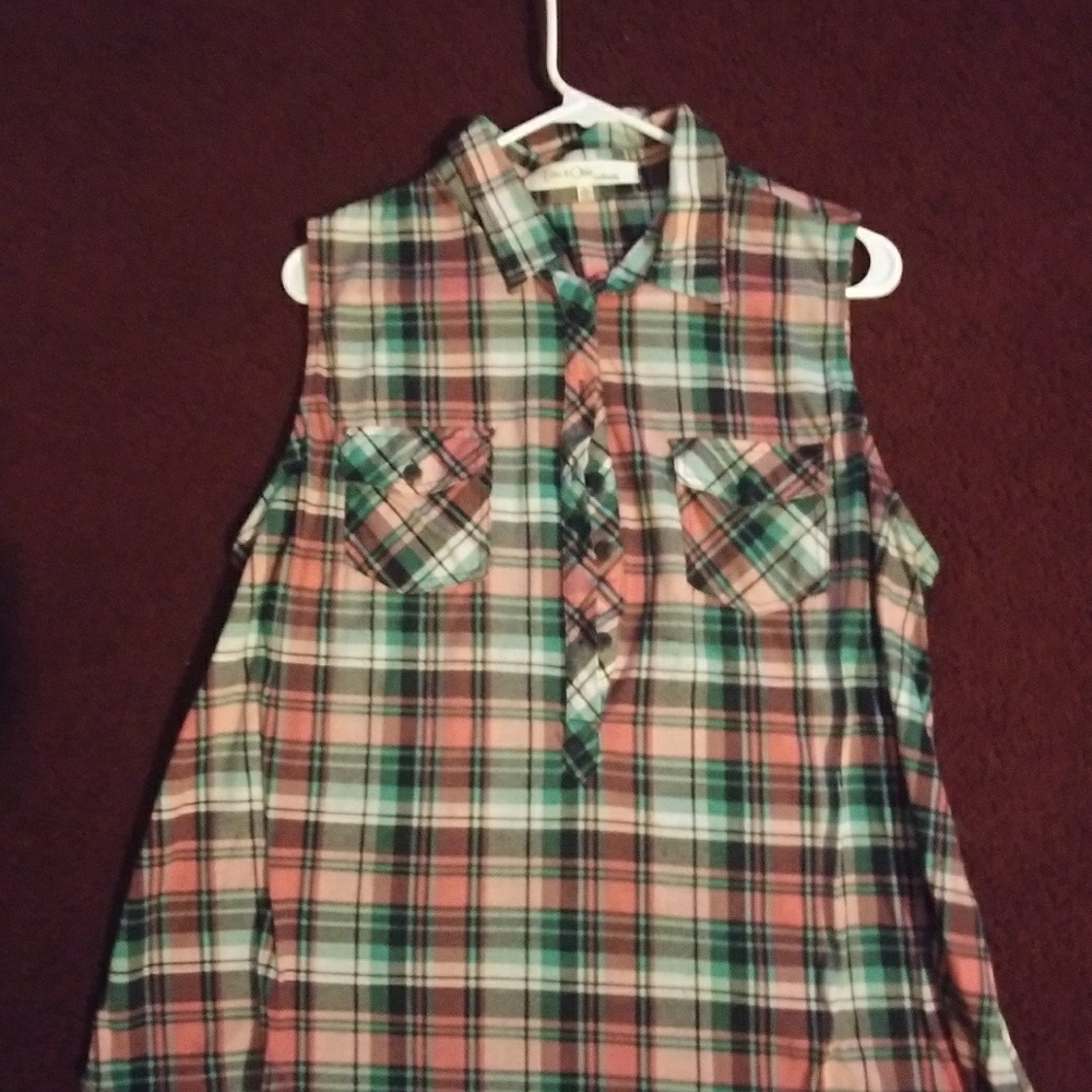 Plaid Tank